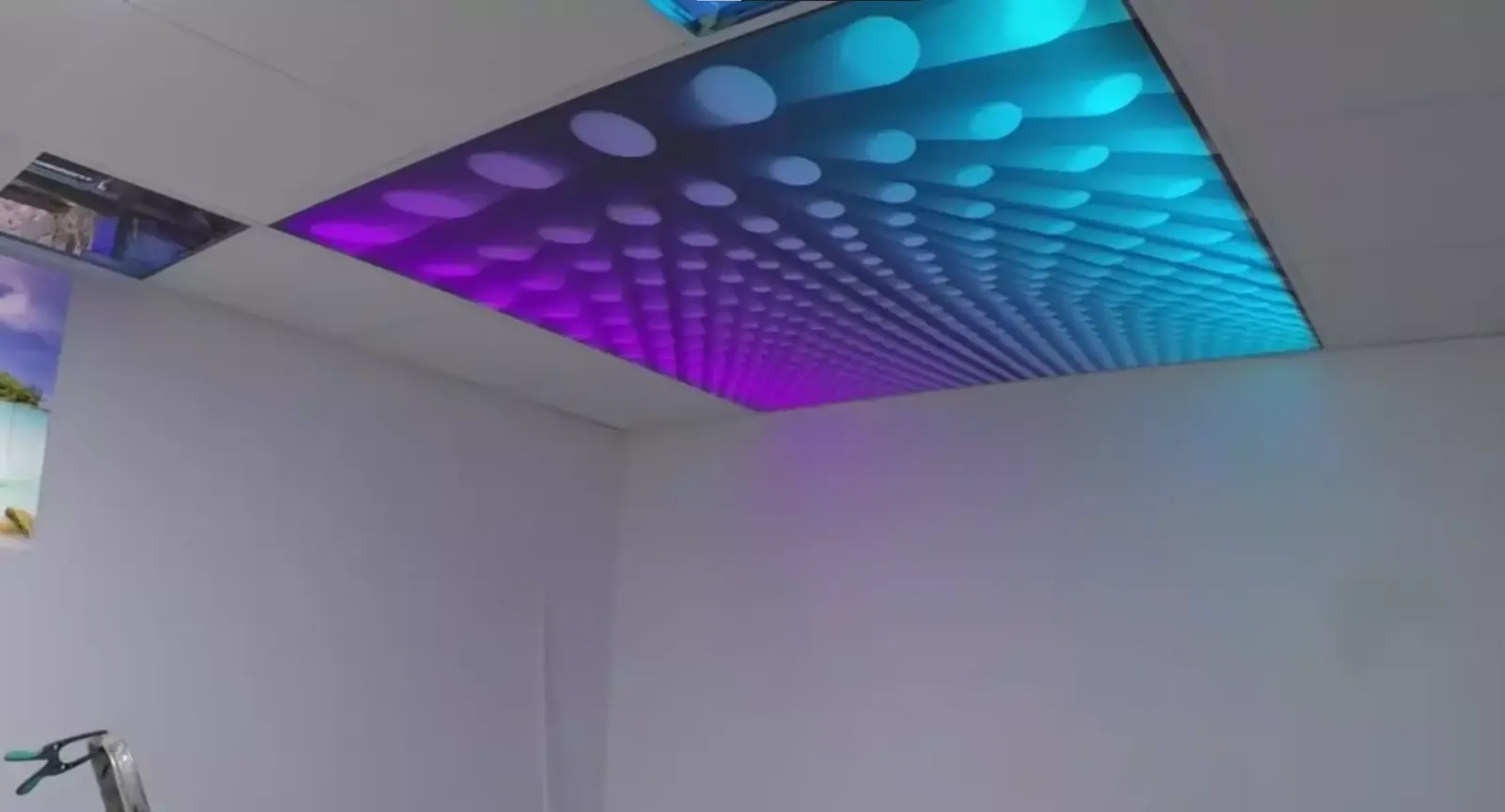 3D натяжной потолок для офиса — Прокопьевск, проспект Гагарина, 39, фото 3