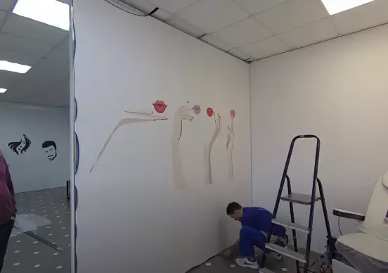 Натяжные стены — Прокопьевск, улица Захаренко, 5, фото 3